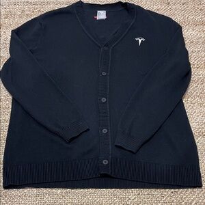 Tesla sweater jacket cardigan sweater XL